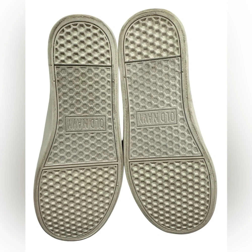 Old Navy Boys Cognac Slip-on Mock Lace Prep Shoes Size 2 Preowned
